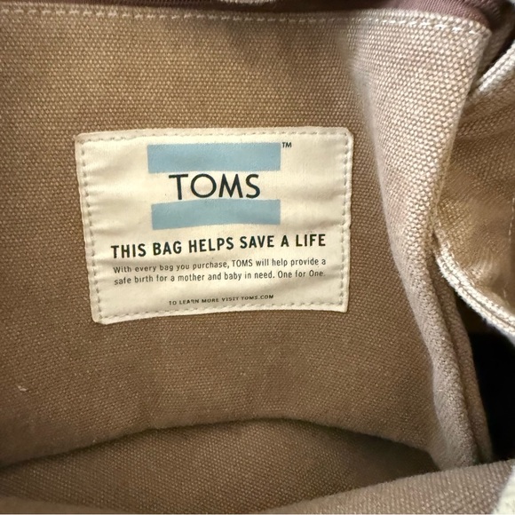 TOMS Savanna Safari Canvas Laptop Backpack Bag main image 4